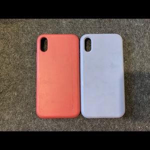 Silicone iPhone XR cases